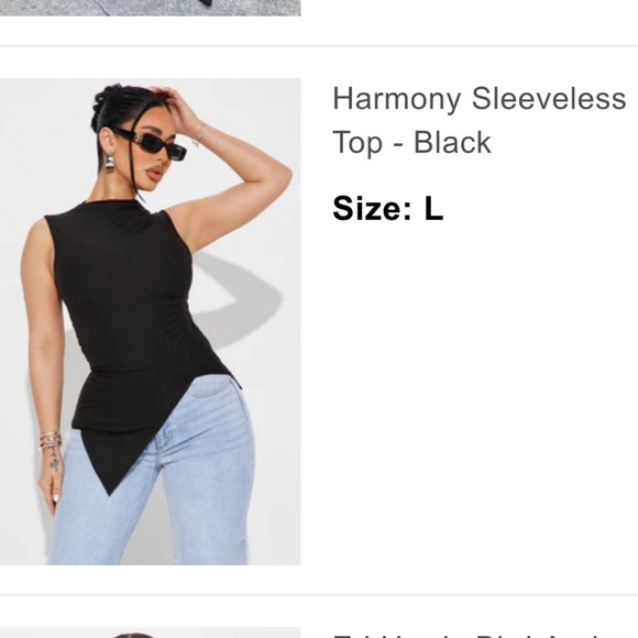 Black top - Picture 3 of 3